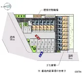 ★手数料０円★越谷市東越谷３丁目 月極駐車場